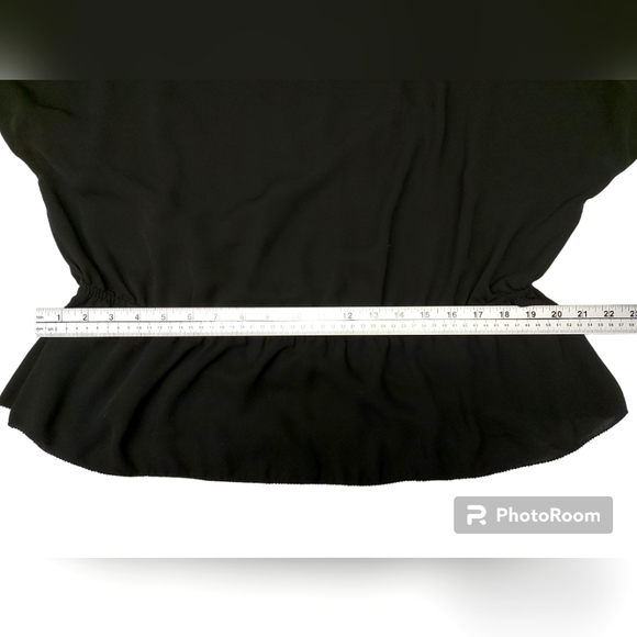 Additional Elle Black Blouse 2x Plus Size Dressy or Casual - Picture 7 of 7